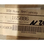 Bsh 165886 On / Off Switch
