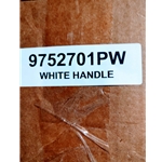 Wpl 9752701PW DOOR HANDLE  WHITE