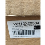 Geh WH12X20504 Control And Firmware