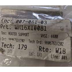 Geh WH16X10081 Heater Support