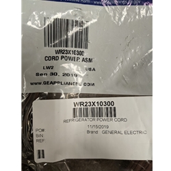 Geh WR23X10300 Cord Power Asm