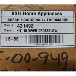Bsh 00431492 Blower Motor