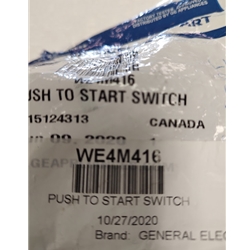 Geh WE4M416 Push To Start Switch
