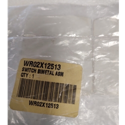 Geh WR02X12513 Switch Bimetal Asm