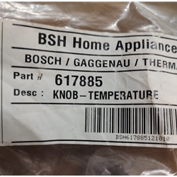 Bsh 617885 Knob-Temperature